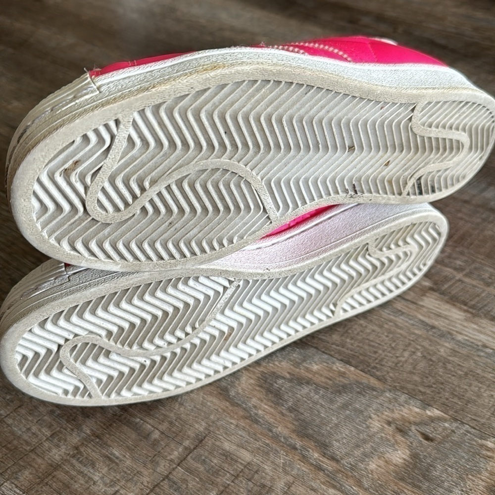ADIDAS Pink Sneakers, Size 5 - Picture 6 of 7